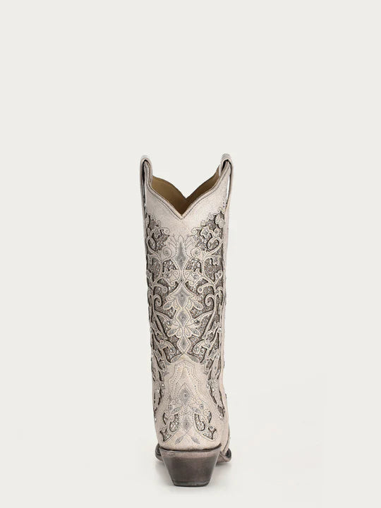 Glitter inlay store cowgirl boots