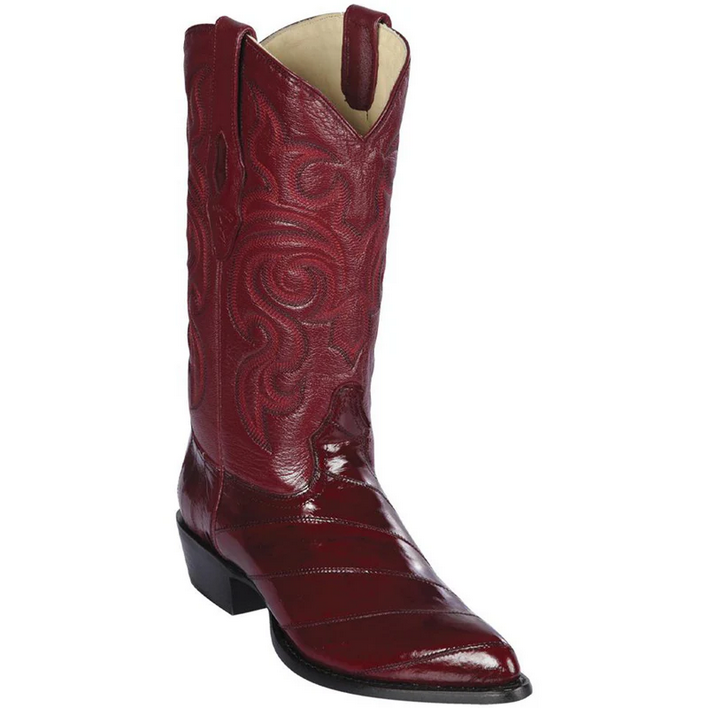 Los Altos Eel Cowboy Boots J-Toe 990806 – RR Western Wear display picture 1