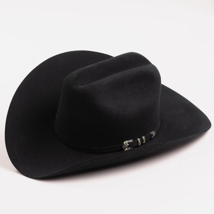 10x Larry Mahan Jerarca Fur Felt Cowboy Hat Black – RR Western Wear 10x Larry Mahan Jerarca Fur Felt Cowboy Hat Black – RR Western Wear