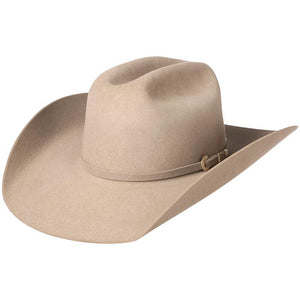 American 40x Natural 4-1/4" Brim Felt Cowboy Hat - RR Western Wear, American 40x Natural 4-1/4" Brim Felt Cowboy Hat