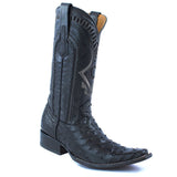 Cuadra Men's European Style Black Ostrich Boots - RR Western Wear, Cuadra Men's European Style Black Ostrich Boots