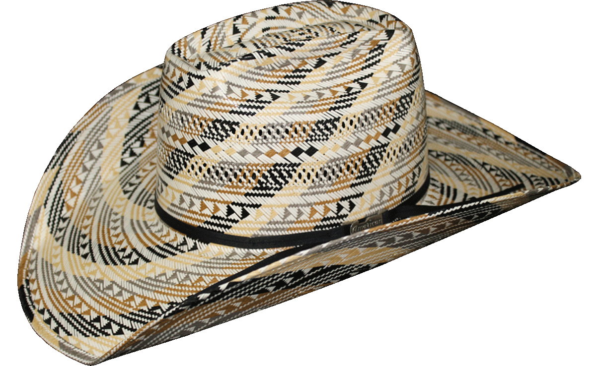 American Hat Co Vented Straw Cowboy Hat 5610 RR Western Wear