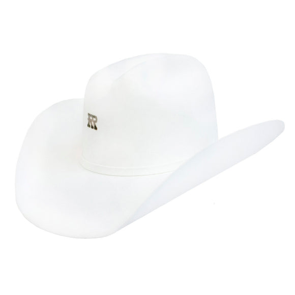 RRango Hats 10X Maximo White Felt Western Hat - 