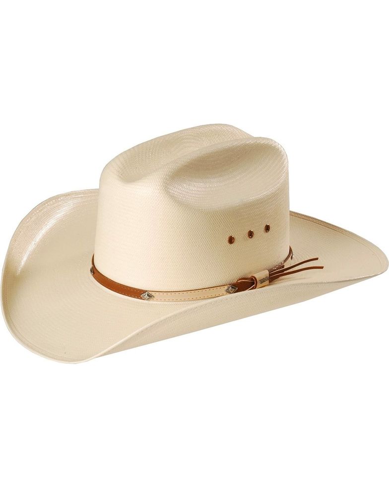 Stetson 10x grant store straw cowboy hat