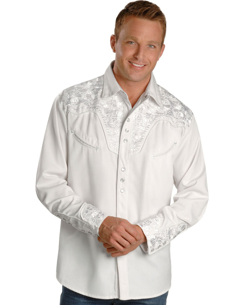 Scully western wear top mens