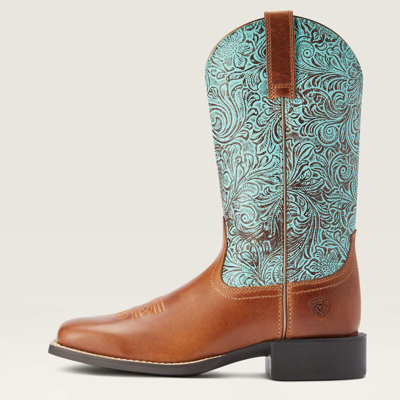 Round Up Wide Square Toe Western Boot Style No. 10042534 – RR Western Wear