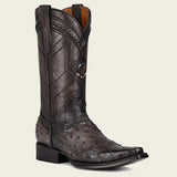 Men's Cuadra Ostrich Boots Snip Toe Style No.: CU603 1B2FA1