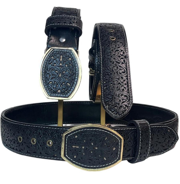 RRango Men's Western Belt 2 Inch Wide Navajeado