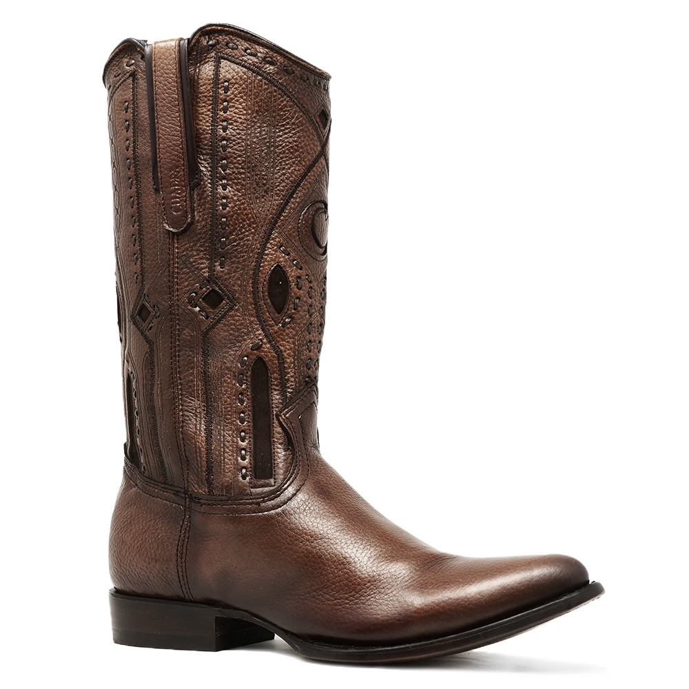 Deerskin Boots by Cuadra Style No.: R TOE – RR Western Wear display picture 2
