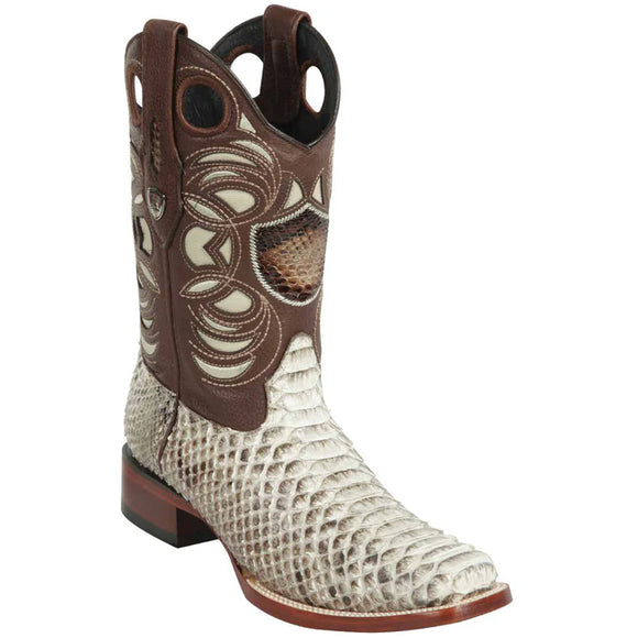 Square Toe Snakeskin Boots Style No.: 28185749