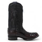 Wild West Men's Caiman Tail Ranch Toe Boot 2824L0118