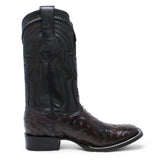 Wild West Men's Ostrich Skin Ranch Toe Boot 2824L0318