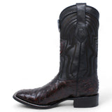 Wild West Men's Ostrich Skin Ranch Toe Boot 2824L0318