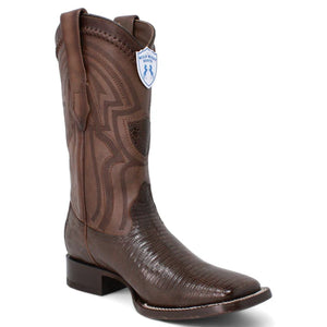 Wild West Men's Teju ( Lizard ) Ranch Toe Boot 2824L0707