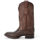 Wild West Men's Teju ( Lizard ) Ranch Toe Boot 2824L0707