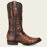 Cuadra Men's Ostrich Cowboy Boots Round Toe Style No.: 60811