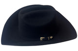RRango Hats Larry Fine Wool Felt Cowboy Hat Black