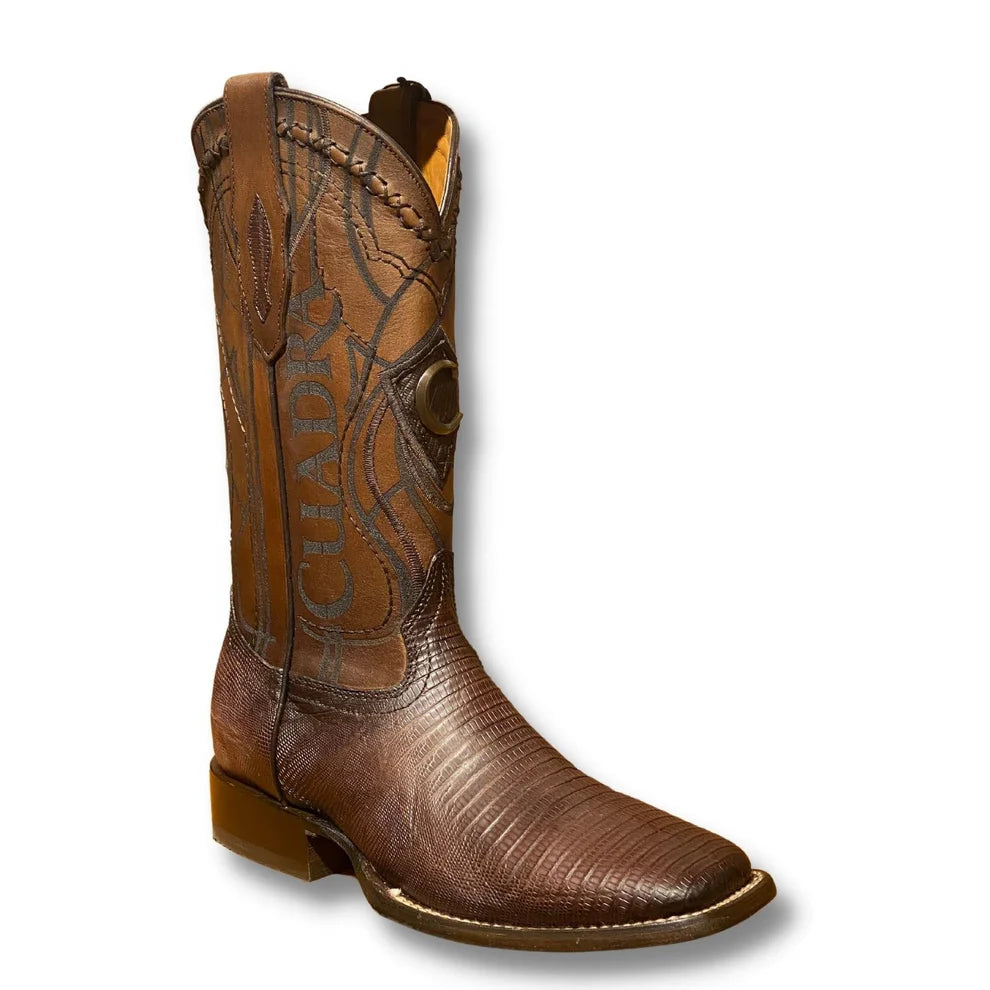 ✅ Mens 13.5 Cuadra Boots Genuine Leather + Teju Lizard Cowboy Western Boots il_1080xN.5955199556_irxd.jpg main image 4