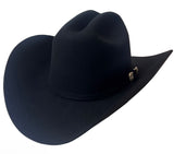 RRango Hats Larry Fine Wool Felt Cowboy Hat Black