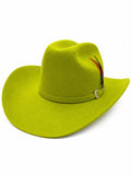 RRango Hats Rodeo Fine Wool Felt Cowboy Hat olivo
