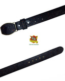 RRango Men's Western Belt 2 Inch Laser horse black