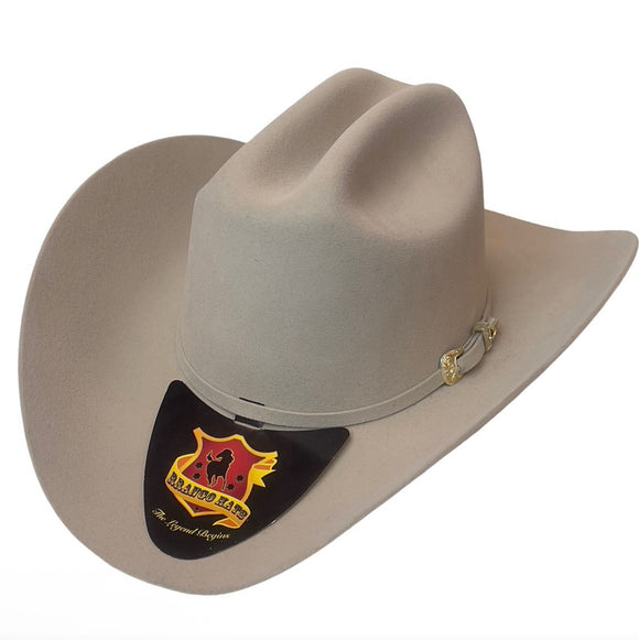 RRango Hats Larry Fine Wool Felt Cowboy Hat silver belly