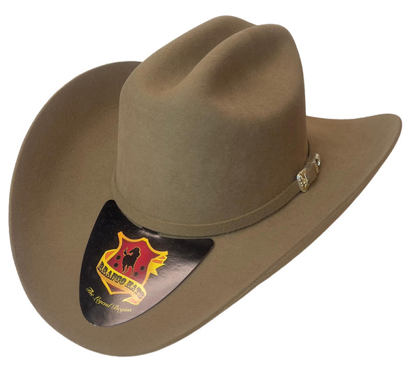 RRango Hats Julion Fine Wool Felt Cowboy Hat Sahara