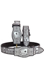 RRango Men's Western Belt 2 Inch Wide Cards