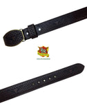 RRango Men's Western Belt 2 Inch Laser black