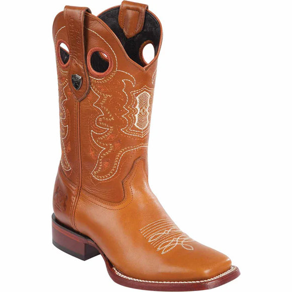 Wild West Men's Genuine Leather Ranch Toe Boot 28243851