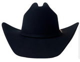 RRango Hats Malbroro  Fine Wool Felt Cowboy Hat Black