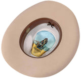 6x Stetson Carson Fur Felt Cowboy Hat silverbelly