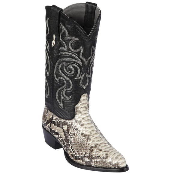 Los Altos Python skin J-Toe Cowboy Boots 995749