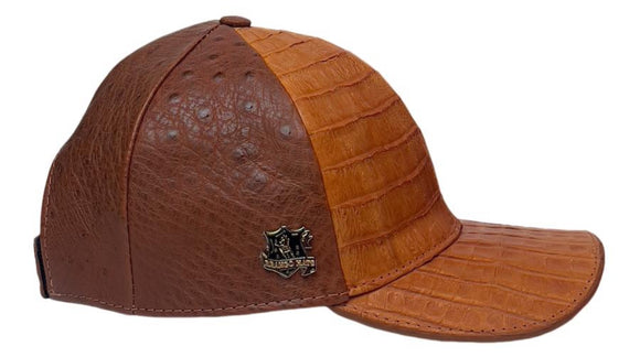 Gorra original  Caiman Lomo Cognac