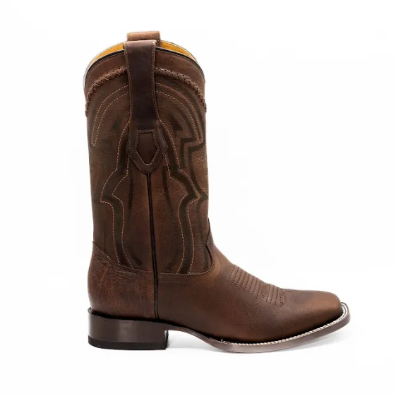 Wild West Men's Boots Square Toe Rage Leather 2824L9940