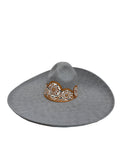 Sombrero Charro De Lana Gris