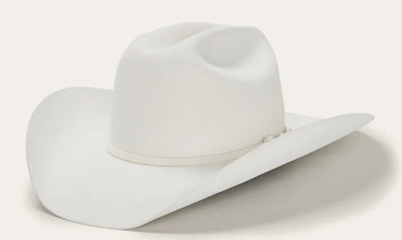 Stetson 4X Deadwood Felt Hat - white