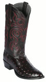 Los Altos Men's Original Full Quill Ostrich Boots Round Toe  650318