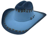 Stone  100X Roper Cowboy Felt Hat Diseno exclusivo