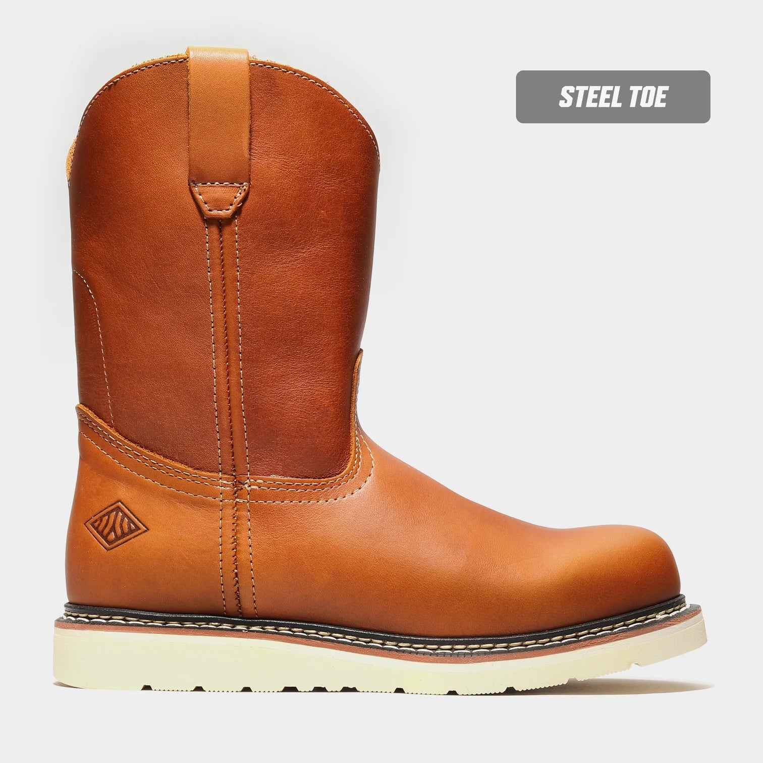 FRONTIER 10 MEN S WELLINGTON WORK BOOT STEEL TOE RR Western Wear