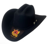 RRango Hats Larry Fine Wool Felt Cowboy Hat Black