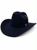 RRango Hats Rodeo Fine Wool Felt Cowboy Hat navy