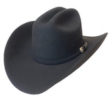 RRango Hats Julion Fine Wool Felt Cowboy Hat Granite Grey