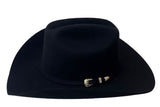 RRango Hats Joan  Fine Wool Felt Cowboy Hat Black