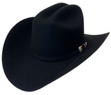 RRango Hats Julion Fine Wool Felt Cowboy Hat Black