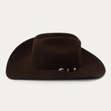 Stetson 10X Shasta Felt Hat Chocolate