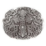 Blazin Roxx Ladies Oval Cross Belt Buckle