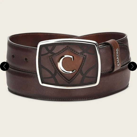 Cuadra Mens Genuine Bovine Leather Belt - BC158