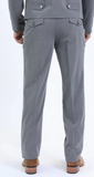 Platini Traje Men's Western Sport Grey Suit