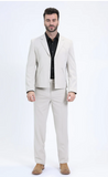 Platini Traje Men's Western Sport White Suit